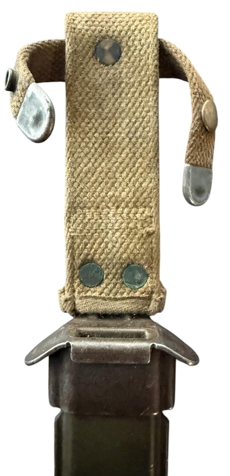 U.S. 3rd Model M3 Trench Knife and M8 Scabbard Rare Makers Mark 'PAL' - Nice Used Condition — image 13