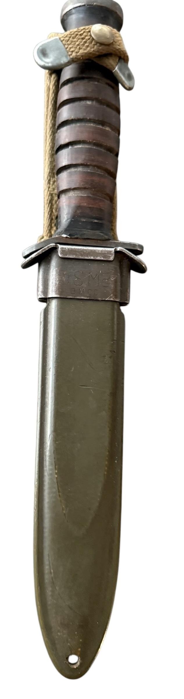 U.S. 3rd Model M3 Trench Knife and M8 Scabbard Rare Makers Mark 'PAL' - Nice Used Condition — image 9