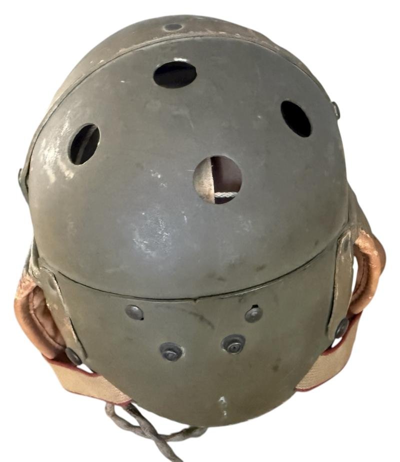 U.S. Tank i.e. Crash Helmet Complete With Earphones And Goggles - Nice Used Condition — image 6