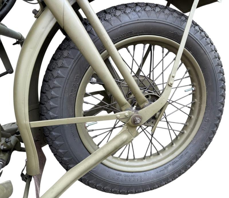 Canadian National Defense Harley-Davidson Motorcycle 1944 Model 43WLC Engine Number 43WLC5366 — image 10