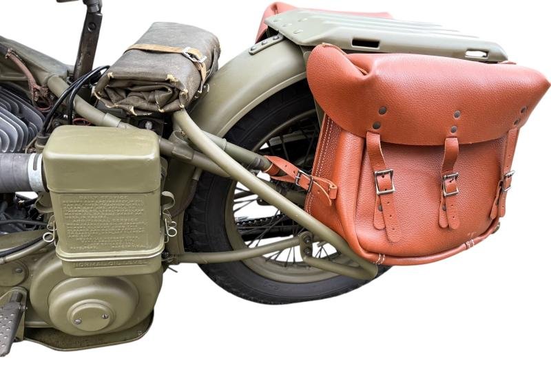 Canadian National Defense Harley-Davidson Motorcycle 1944 Model 43WLC Engine Number 43WLC5366 — image 12