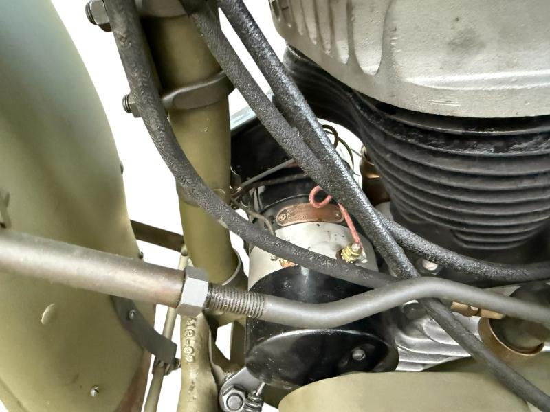 Canadian National Defense Harley-Davidson Motorcycle 1944 Model 43WLC Engine Number 43WLC5366 — image 16