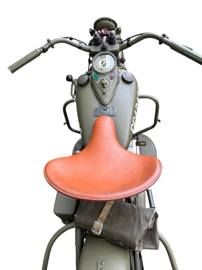 Canadian National Defense Harley-Davidson Motorcycle 1944 Model 43WLC Engine Number 43WLC5366 — image 6