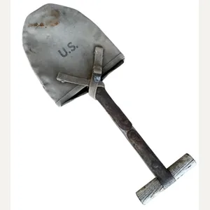 U.S. (Airborne) M-1910 Shortened T-Shovel & Cover - Nice Used …