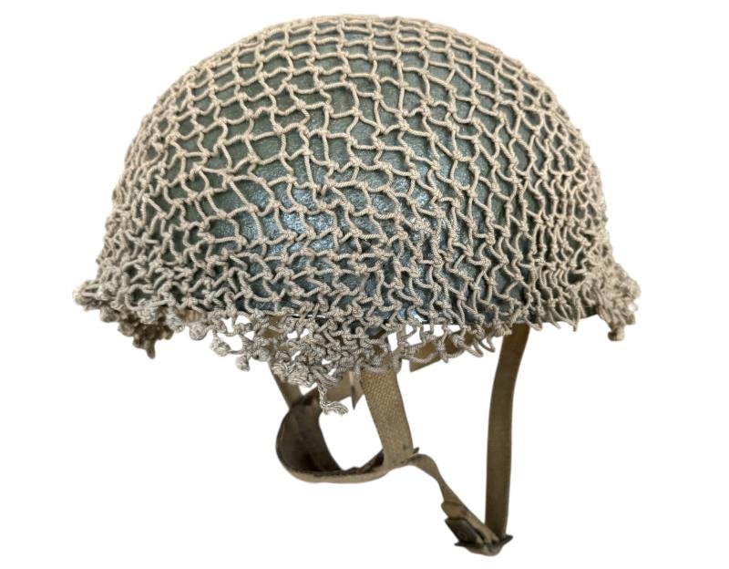 British (Airborne) MK3 Paratrooper/Airborne Combat Helmet 1944 Size 7 3/4 - Nice Used Condition — image 6