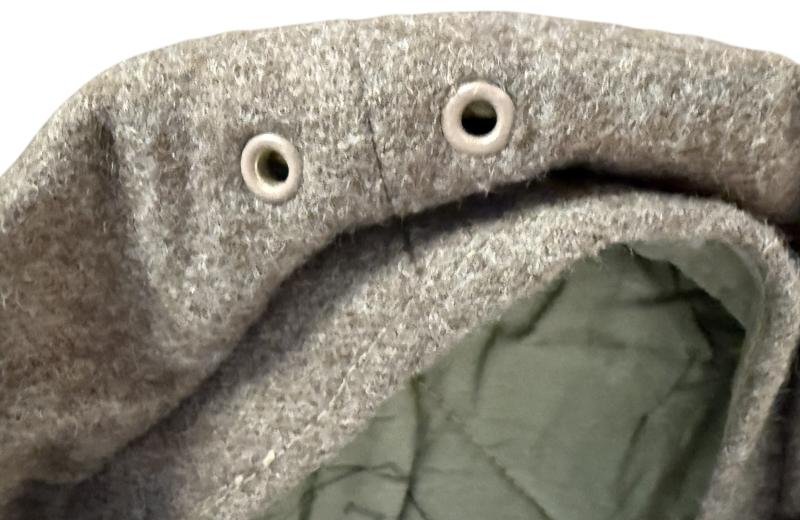 British Khaki General Service Beret 1945 - Nice Used Condition — image 6