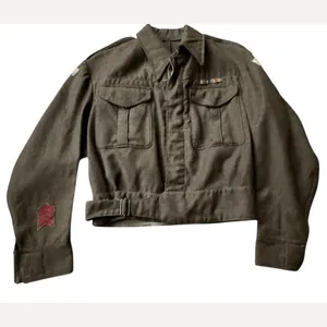 British Home Guard Battle Dress Original Mounted Tayside - Nice …