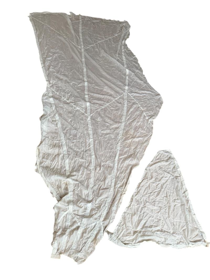 U.S. Airborne Parachute Piece White Reserve Chestpack - 'Overasselt Battlefield Relic' — image 6