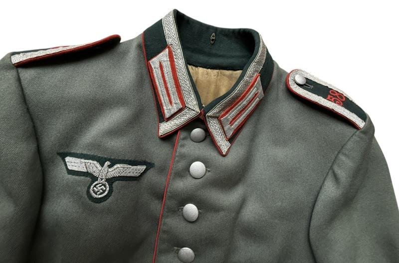 WH (Heer) Artillery M35 Dress Tunic (Wehrmacht Parade-Waffenrock) - Mint Condition — image 3