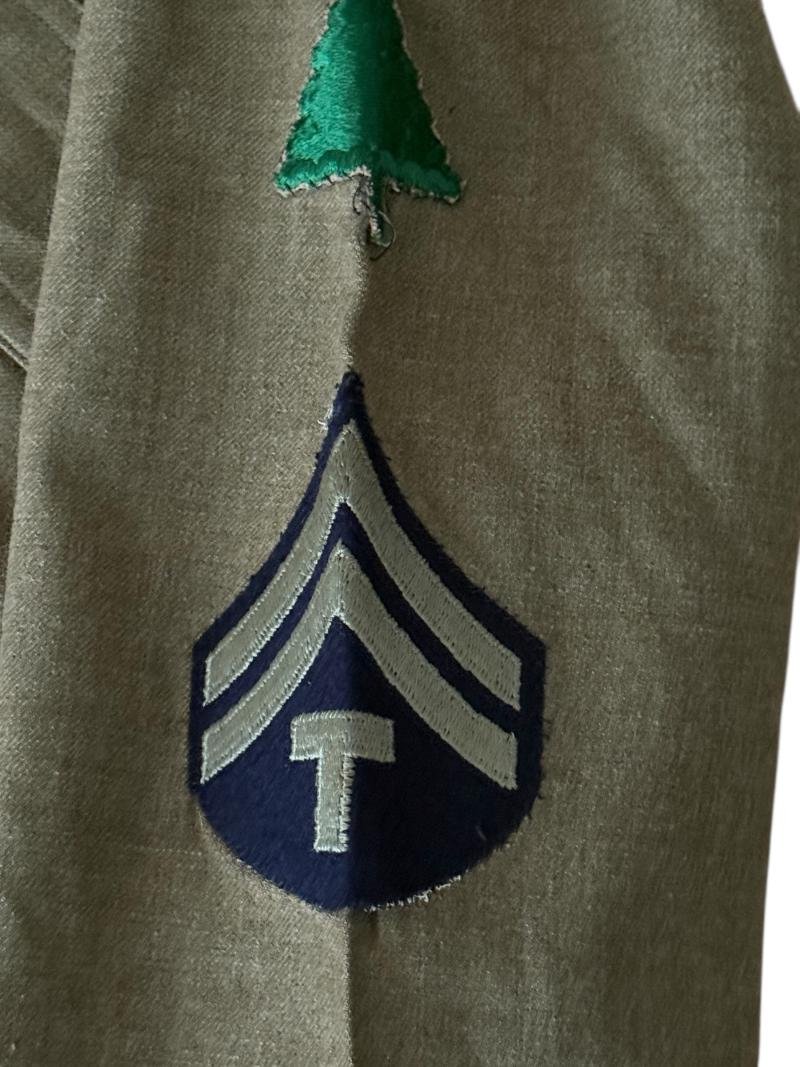 U.S. Flanel Shirt Original 91st Infantry Division Mounted 1935 - Mint Condition — image 3