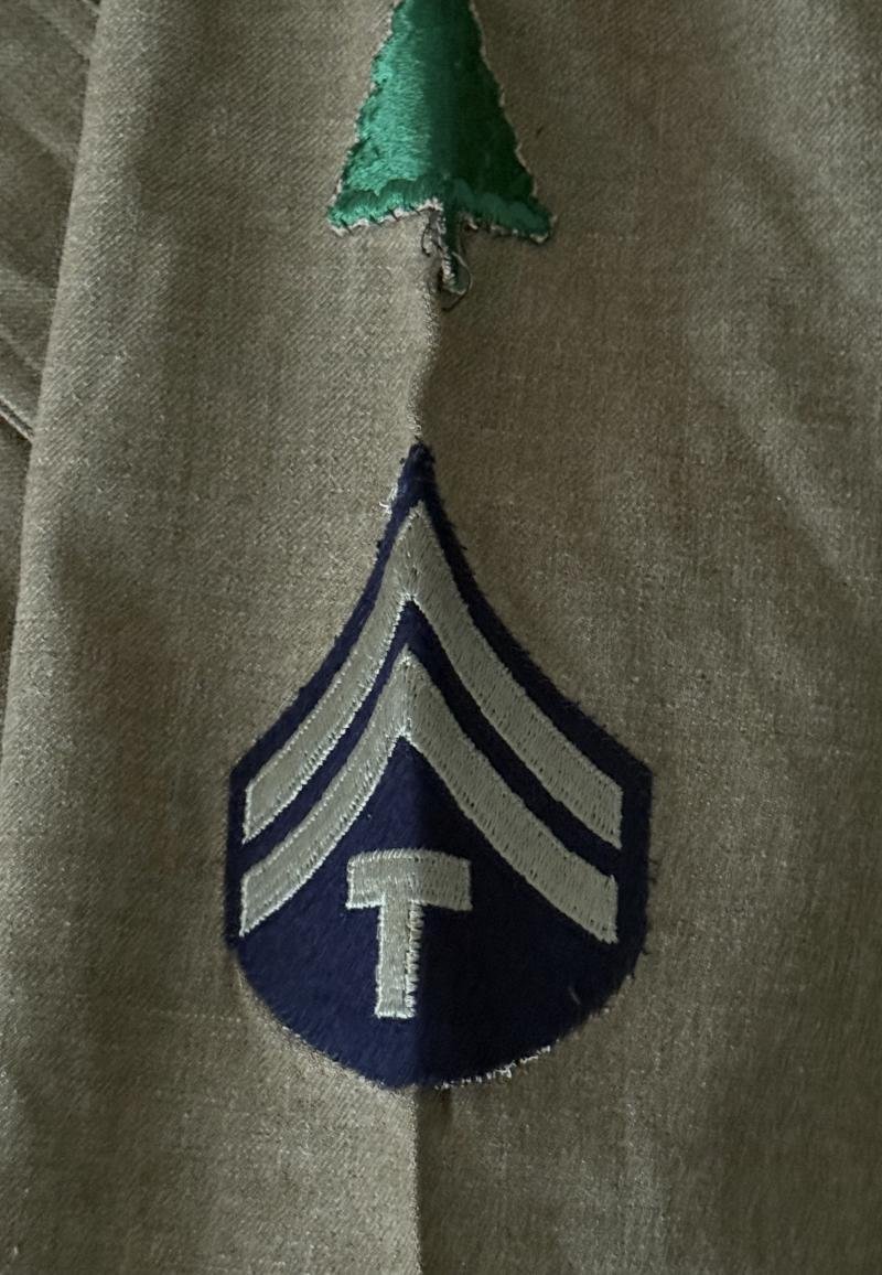 U.S. Flanel Shirt Original 91st Infantry Division Mounted 1935 - Mint Condition — image 7