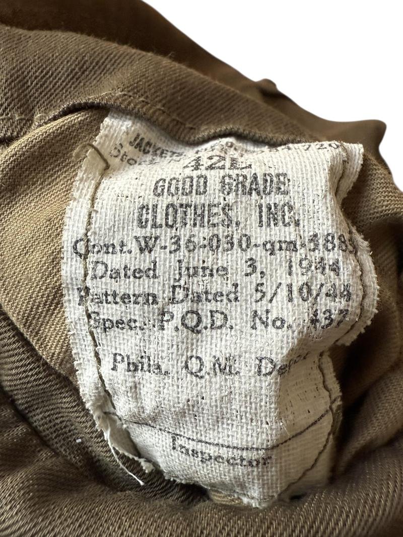 U.S. IKE Jacket i.e. Wool Field Jacket 42R - Nice Used Condition — image 3