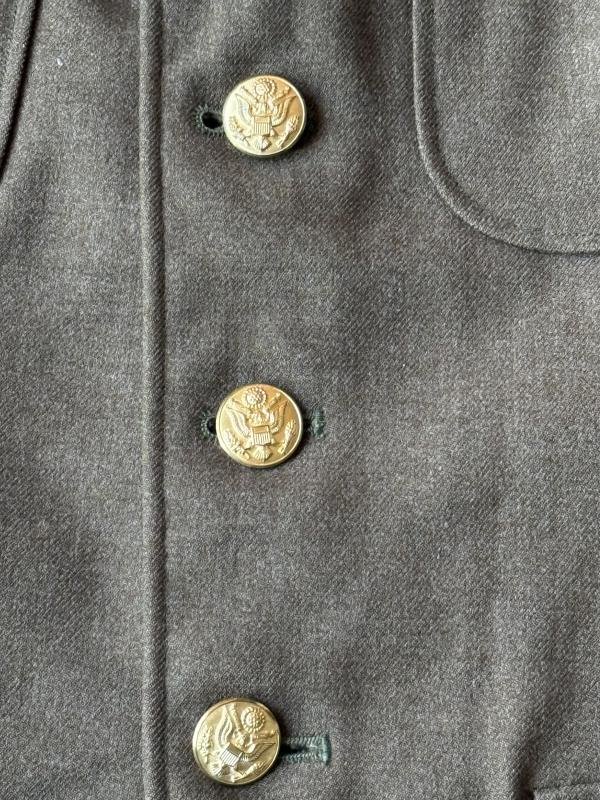 U.S. Class A Service Dress Wool Coat Serge 42R - Unissued Condition — image 5