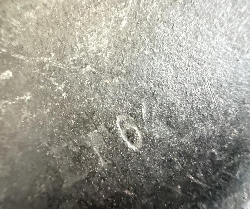 M42 Double Decal Polizei Combat Helmet Named 'ET64' - Nice Used Condition — image 13