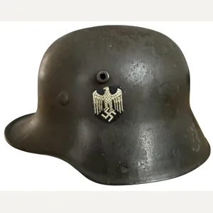 WH (HEER) M18 Single Decal Helmet - Nice Used Condition