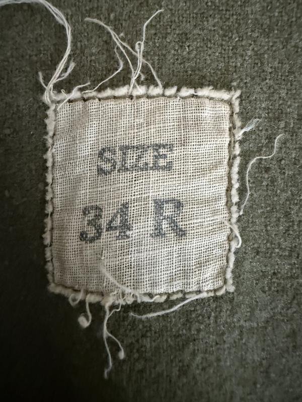 U.S. M41 Field Jacket 34R 10th Mountain Division Named W.E. Berkheiser - Nice Used Condition — image 4