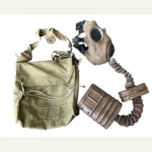 British 'B.E.F Issue (Dunkirk) MkIV Gas Mask With Rare EA …
