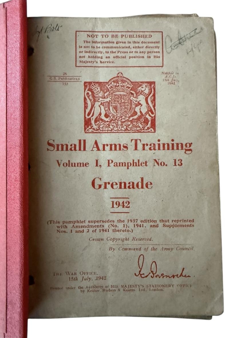 British Small Arms Training Volume 1 - Nice Used Condition — image 2