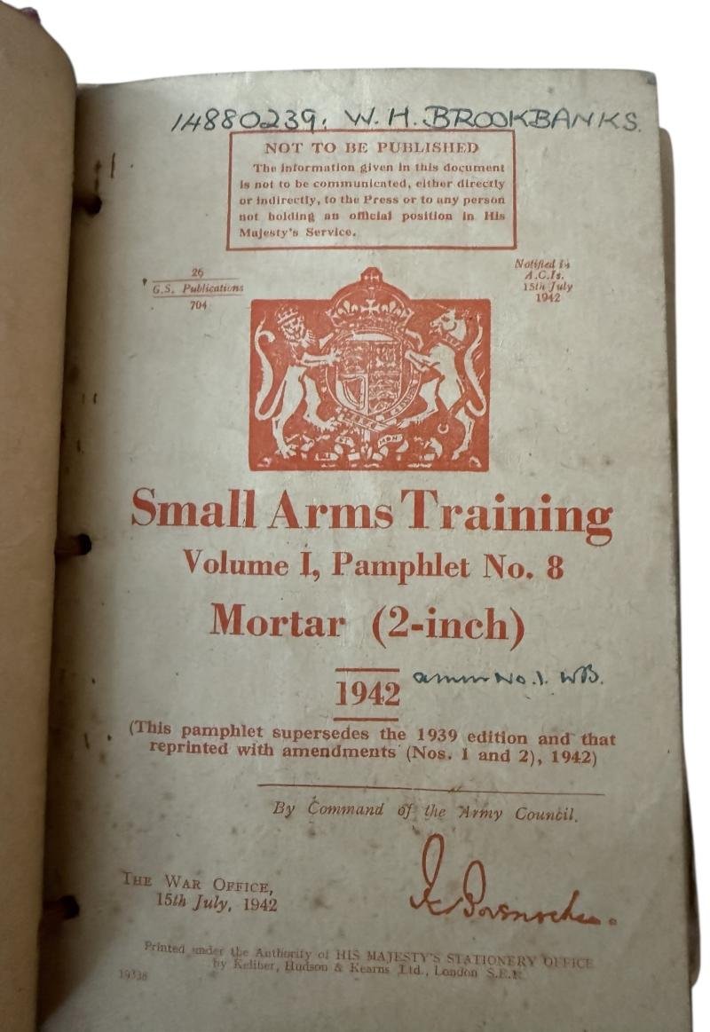 British Small Arms Training Volume 1 - Nice Used Condition — image 3