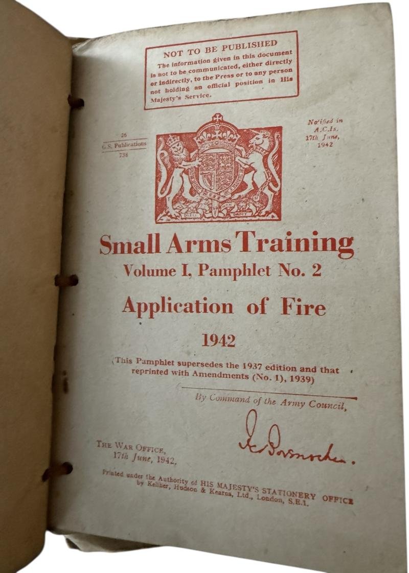British Small Arms Training Volume 1 - Nice Used Condition — image 6