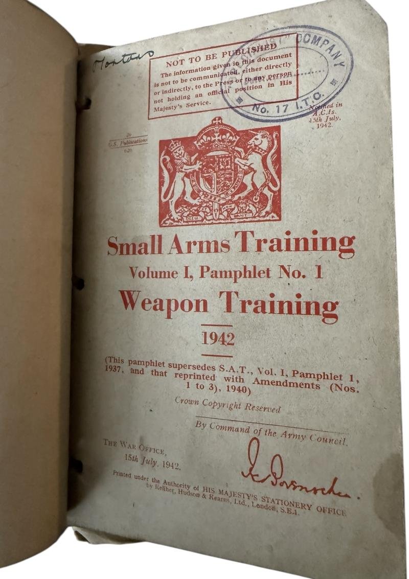 British Small Arms Training Volume 1 - Nice Used Condition — image 7