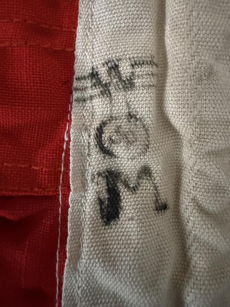 German Kriegsmarine Reichsdienstflagge Size 200x335 Wurttembergische Cattumanufactur - Mint Condition — image 12