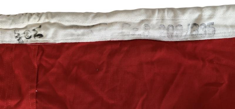 German Kriegsmarine Reichsdienstflagge Size 200x335 Wurttembergische Cattumanufactur - Mint Condition — image 2