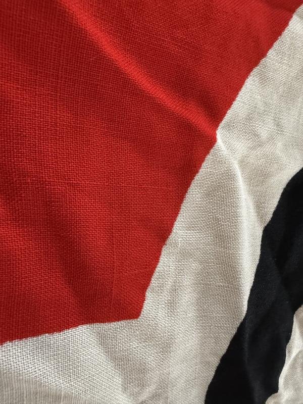 German Kriegsmarine Reichsdienstflagge Size 200x335 Wurttembergische Cattumanufactur - Mint Condition — image 6