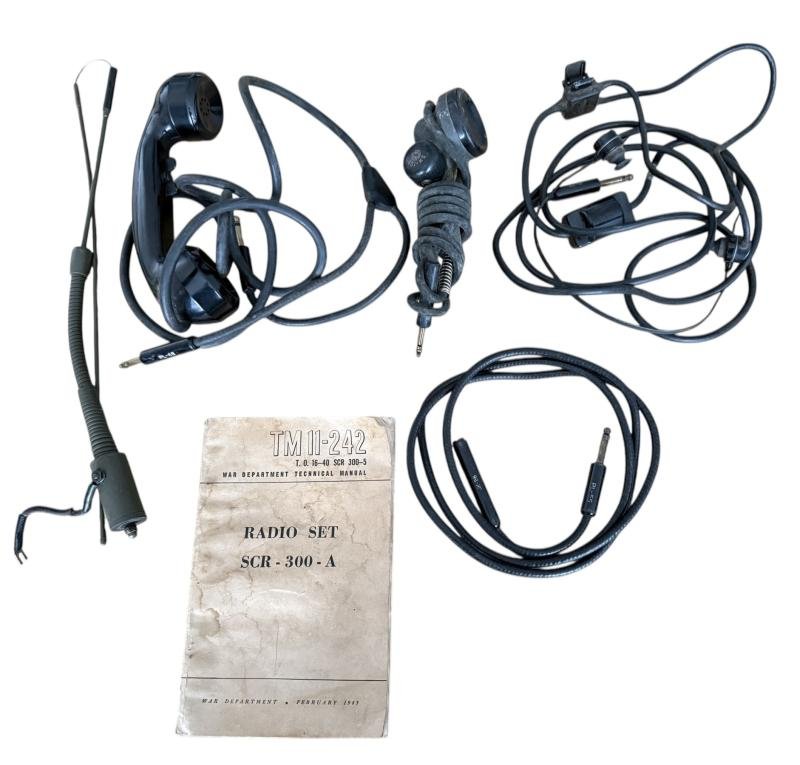 U.S. BC-1000 (SCR-300) Back Pack Radio 1944 Dated Complete - Nice Used Condition — image 10