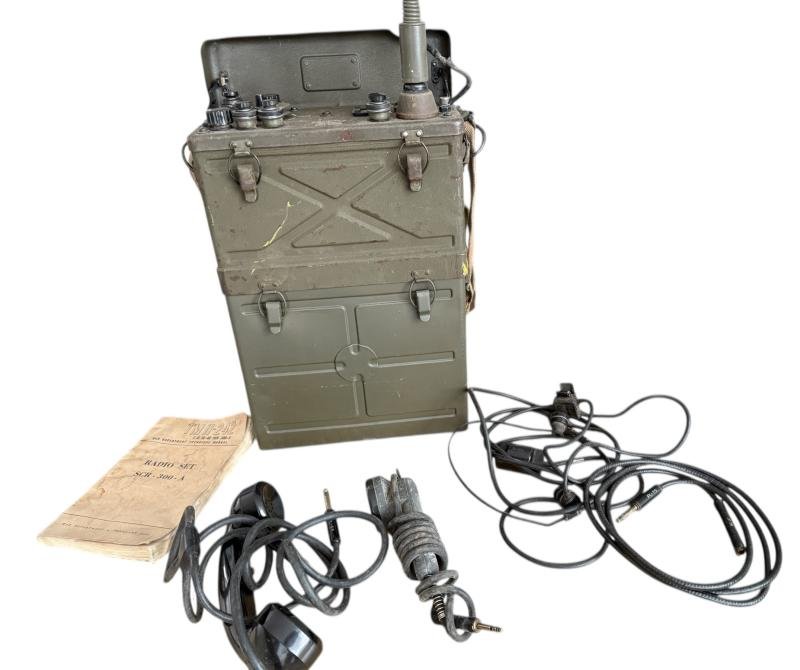 U.S. BC-1000 (SCR-300) Back Pack Radio 1944 Dated Complete - Nice Used Condition — image 2