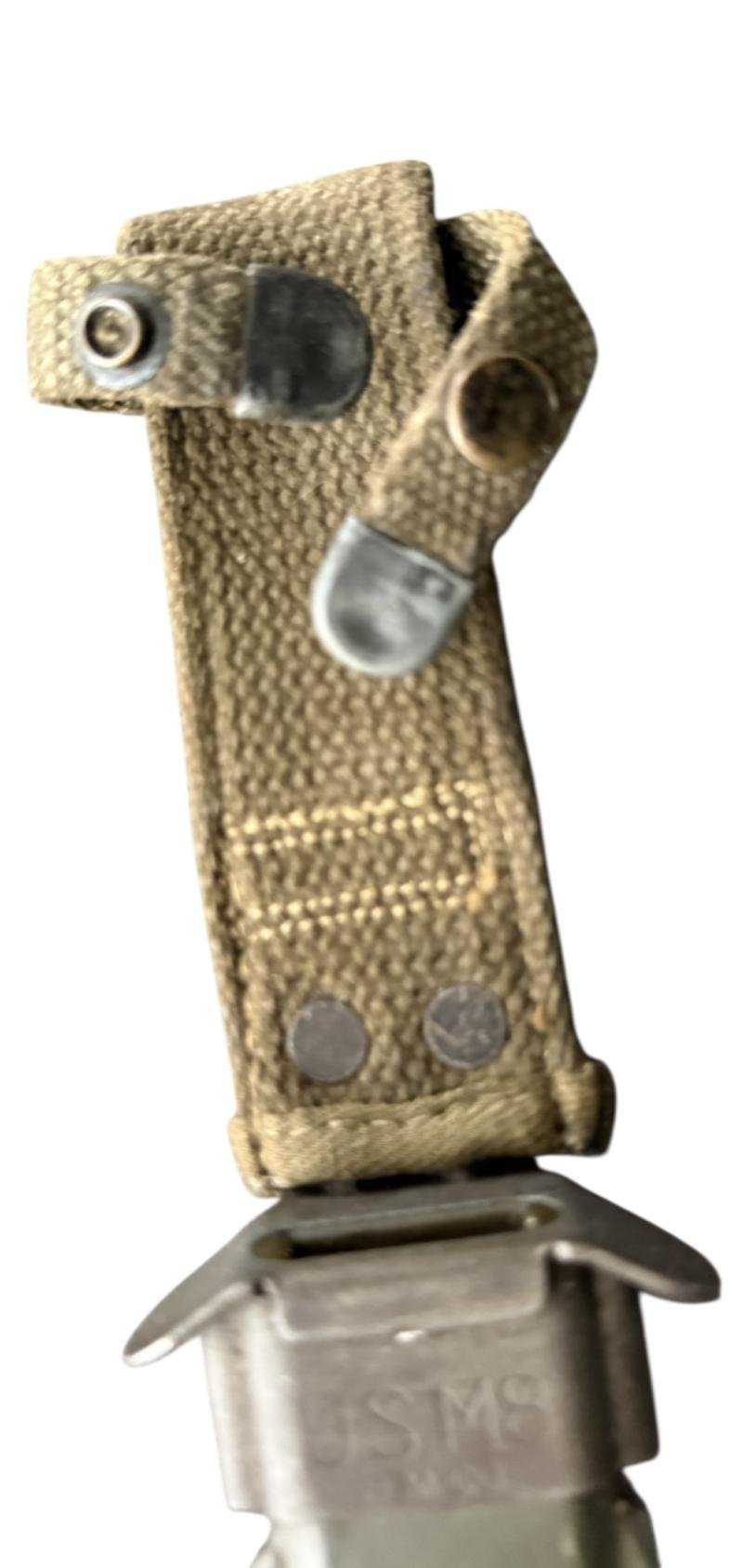 U.S. 3rd Model M3 Trench Knife and M8 Scabbard Rare Makers Mark 'Imperial' - Nice Used Condition — image 11