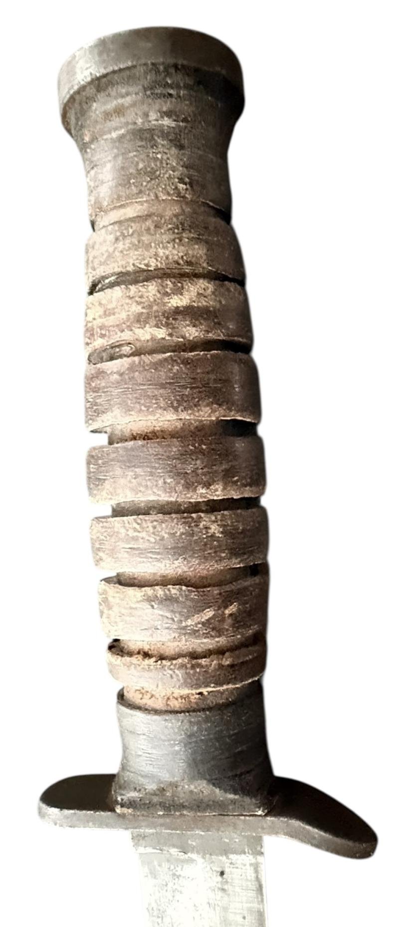 U.S. 3rd Model M3 Trench Knife and M8 Scabbard Rare Makers Mark 'Imperial' - Nice Used Condition — image 7