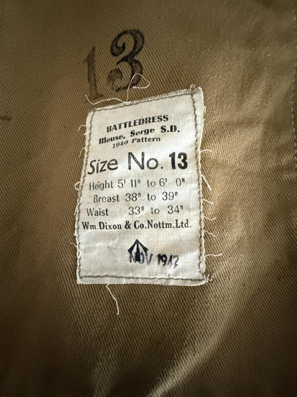 British (Airborne) Parachute Regiment Battle Dress Jacket - Unussued Condition — image 10