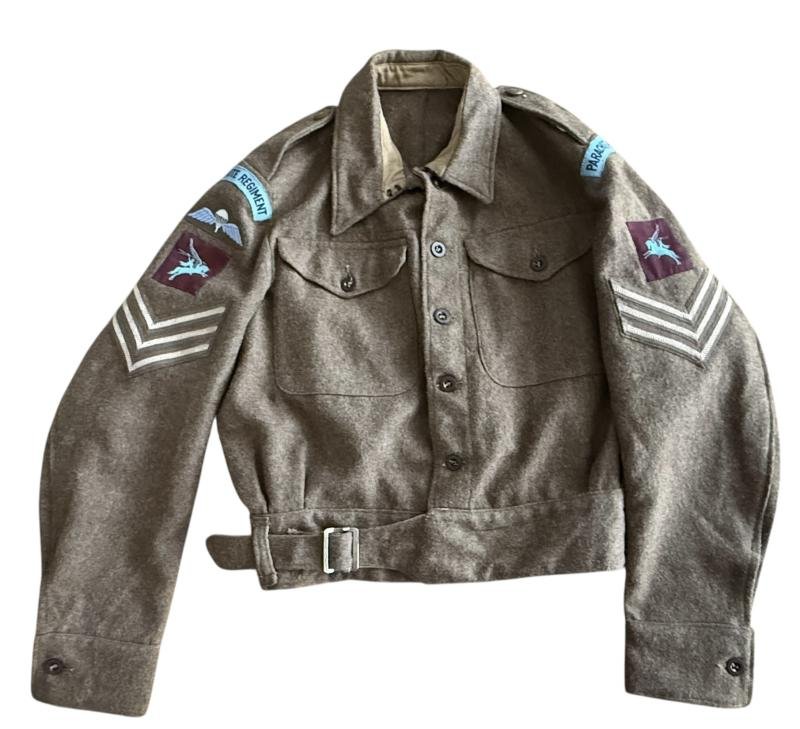 British (Airborne) Parachute Regiment Battle Dress Jacket - Unussued Condition — image 2