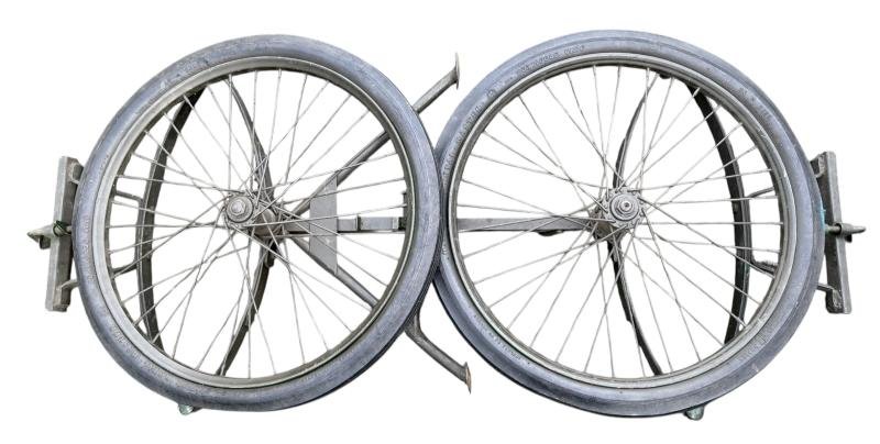 U.S. Medical Department Collapsible Field Carrier WW2 - Nice Used Condition — image 3