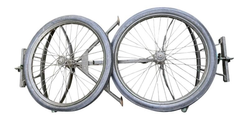 U.S. Medical Department Collapsible Field Carrier WW2 - Nice Used Condition — image 4