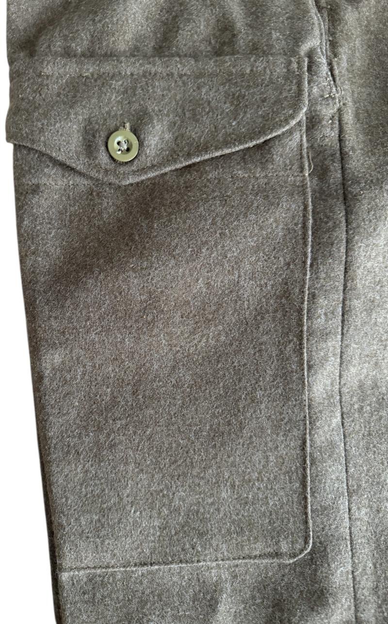 British 1940 Pattern Battle Dress Trousers Size 11 - Near Mint Condition — image 7