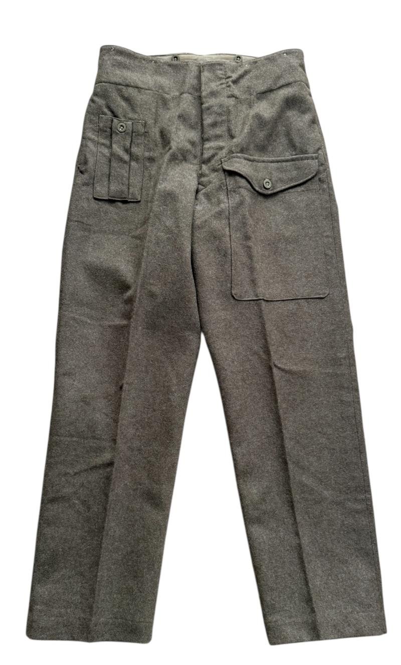 British 1940 Pattern Battle Dress Trousers Size 11 - Near Mint Condition — image 9