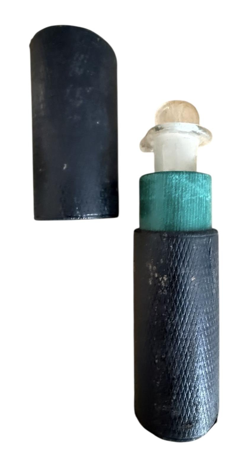 British Army Chloroform Bottle with Case - Nice Used Condition — image 4