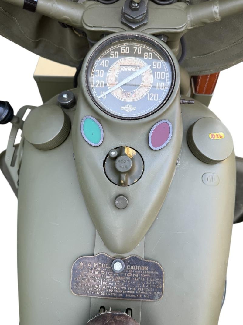 Harley-Davidson Model 42 WLA Type IV 1943 Engine number 42WLA41260 — image 7