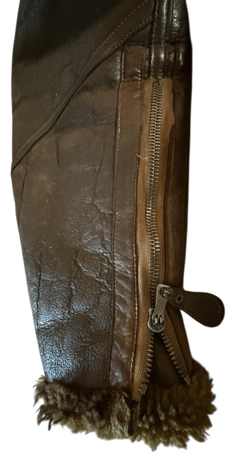 British Royal Air Force Irvin Flying Jacket - Nice Used Condition — image 10