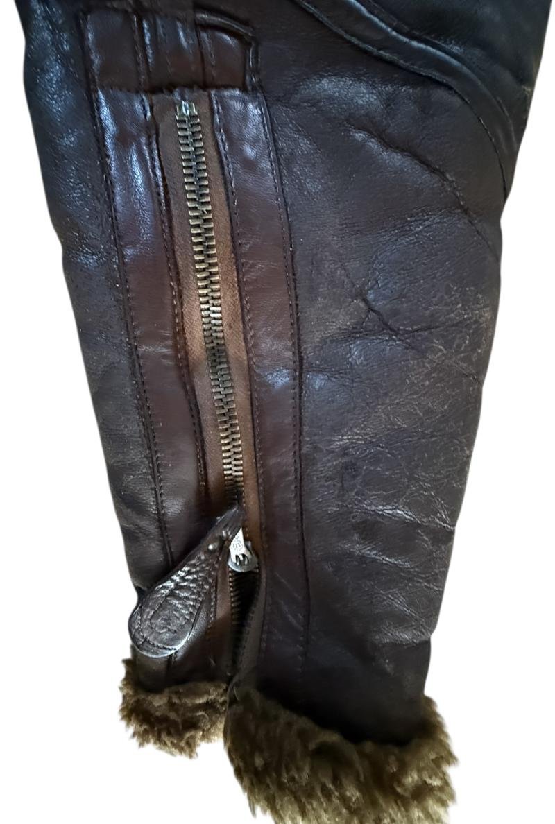 British Royal Air Force Irvin Flying Jacket - Nice Used Condition — image 11