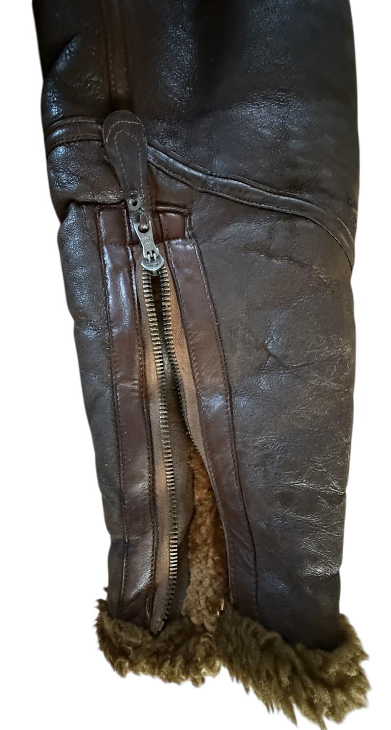 British Royal Air Force Irvin Flying Jacket - Nice Used Condition — image 12