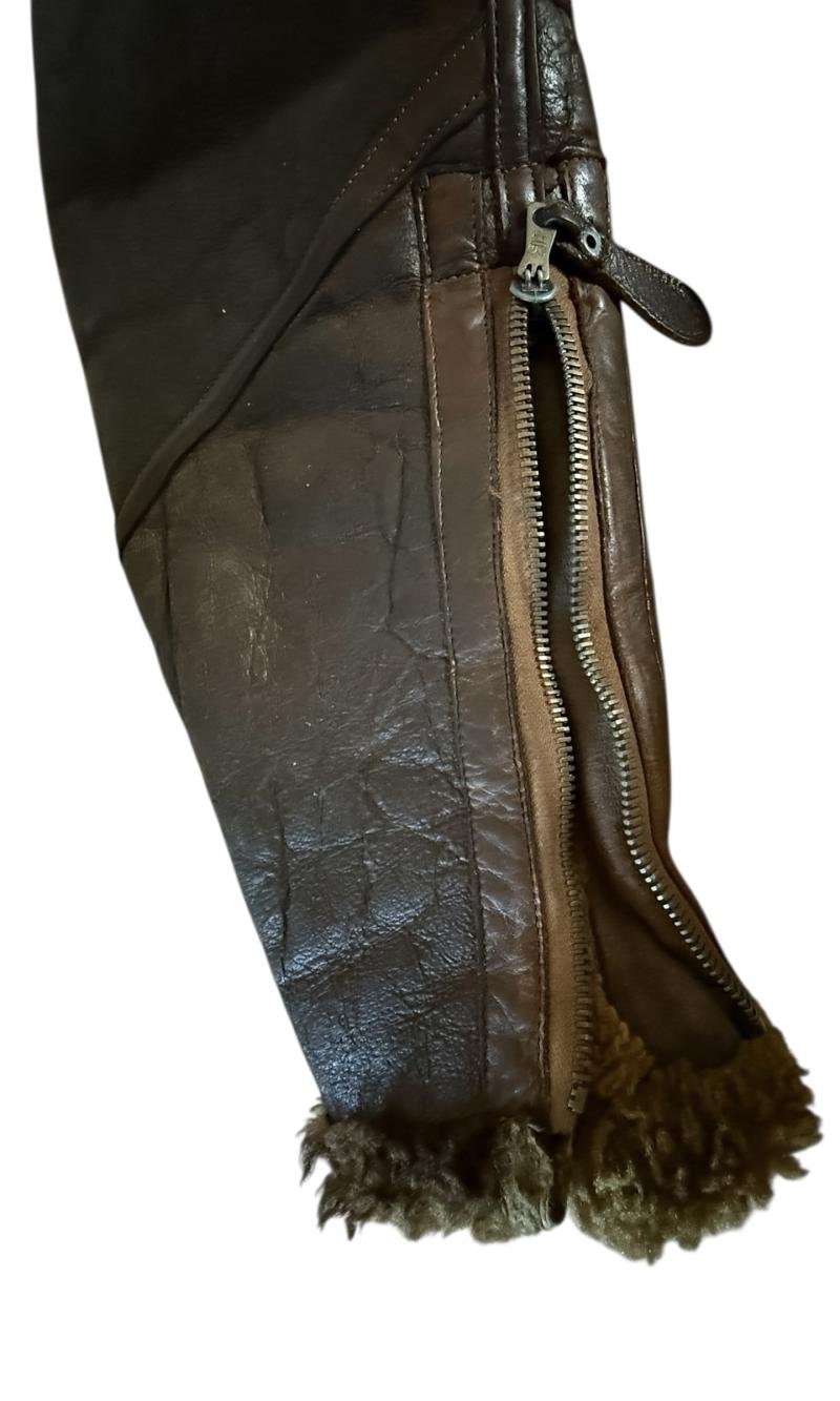 British Royal Air Force Irvin Flying Jacket - Nice Used Condition — image 13