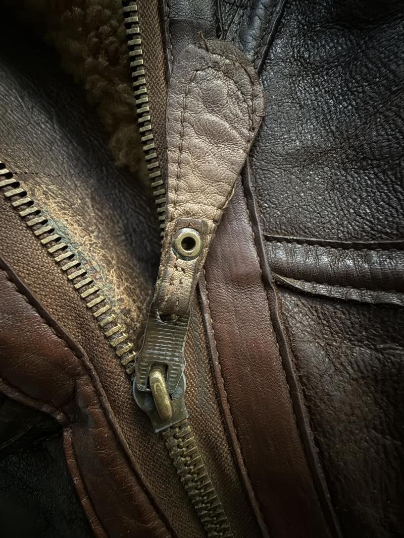 British Royal Air Force Irvin Flying Jacket - Nice Used Condition — image 15