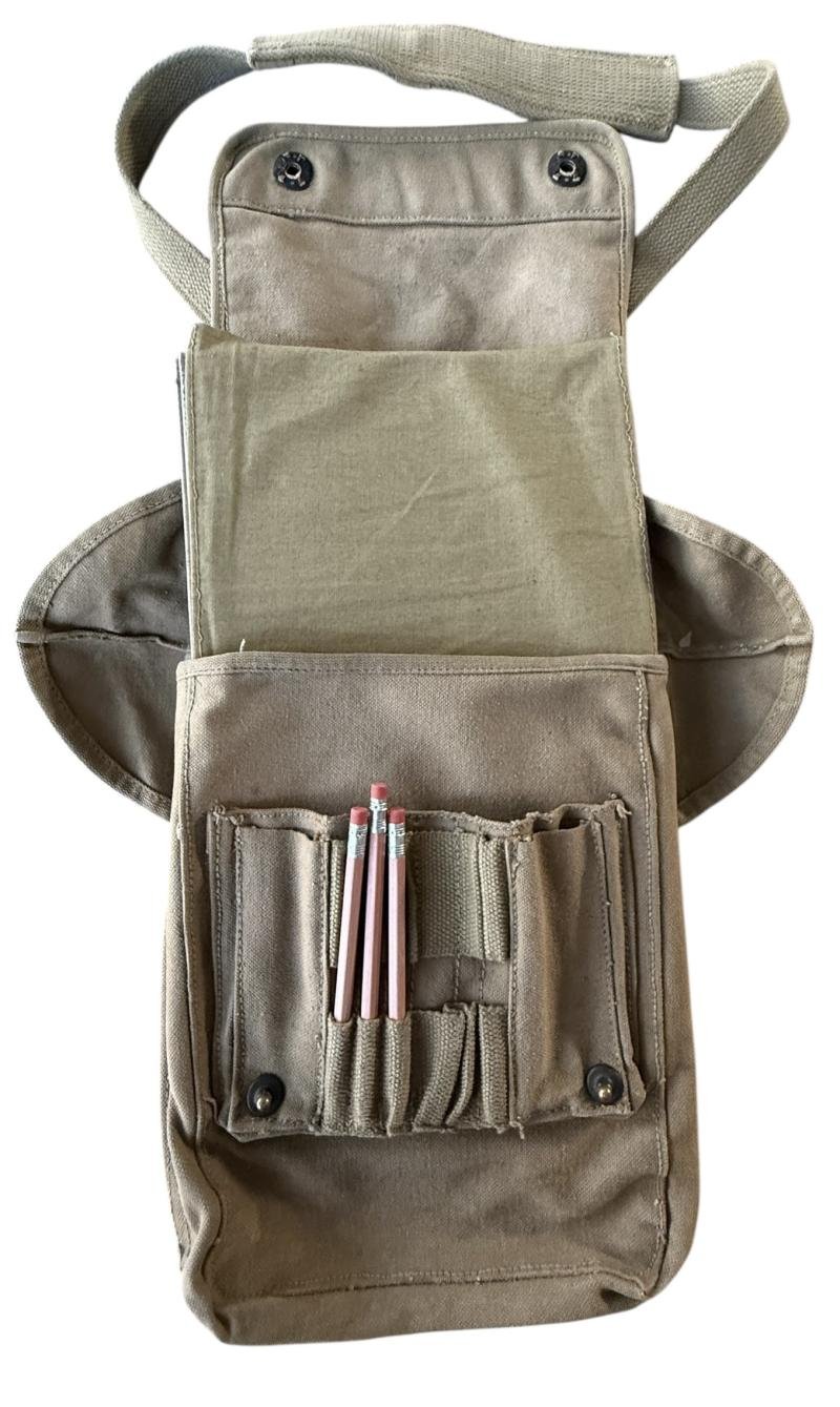 US ARMY MAP CASE 1942 Nice Used Condition — image 4