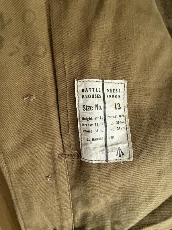 British (Airborne) Pattern 1937 Glider Pilot Regiment Battle Dress Badge 2nd Glider Pilot 1942 Dated — image 10