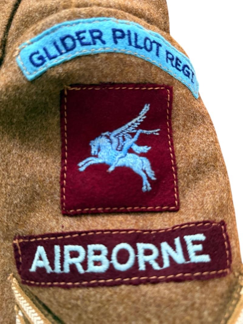 British (Airborne) Pattern 1937 Glider Pilot Regiment Battle Dress Badge 2nd Glider Pilot 1942 Dated — image 7