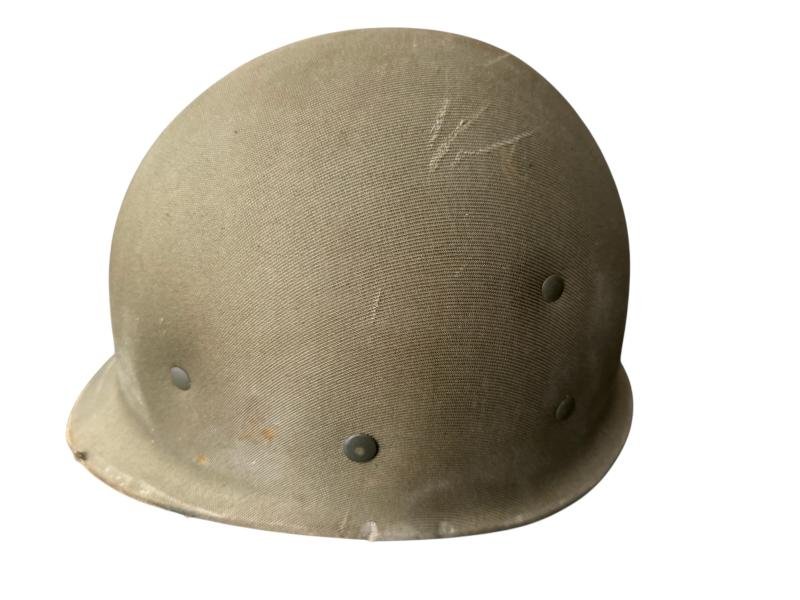 U.S. M1 Helmet Fitted With Hawley Liner - Nice Used Condition — image 12