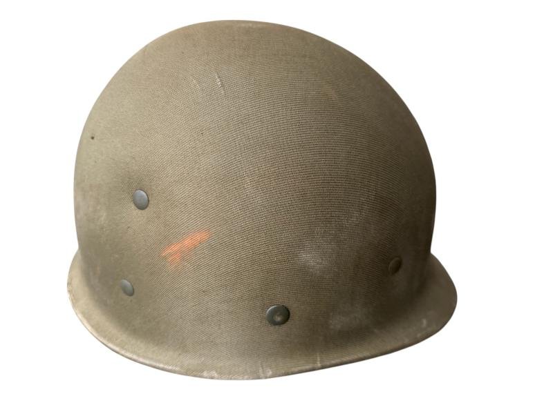 U.S. M1 Helmet Fitted With Hawley Liner - Nice Used Condition — image 13